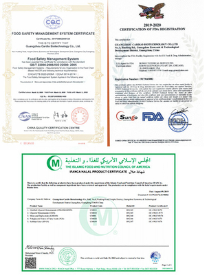 مواد غذایی درجه GMS99 E471 گلیسیرین مقطر مونوسترات