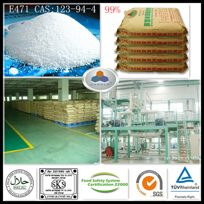 ISO 9001 گواهینامه PGE 99٪ مواد غذایی امولسیون کننده طبیعی
