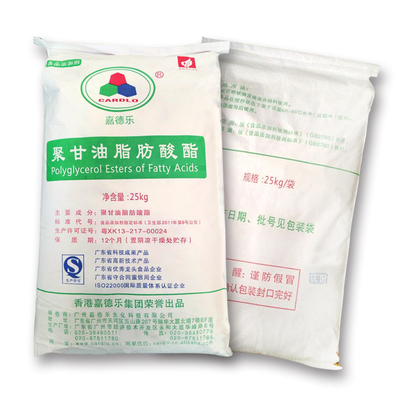 مواد اولیه نانوایی اسیدهای چرب پلی گلیسرول استر PGE E475